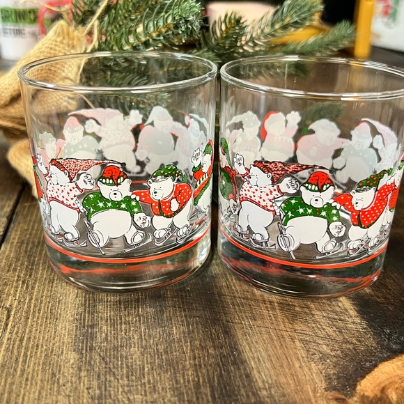 Vintage Hudson Bears Rocks Glasses - Picture 3 of 8
